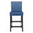Espresso Finish Velvet 26" Counter Stool-82941332