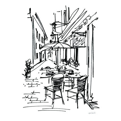 Café croquis II