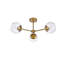 Plafonnier semi-encastré 3 lumières 26 po Caisha-61751733-61751731