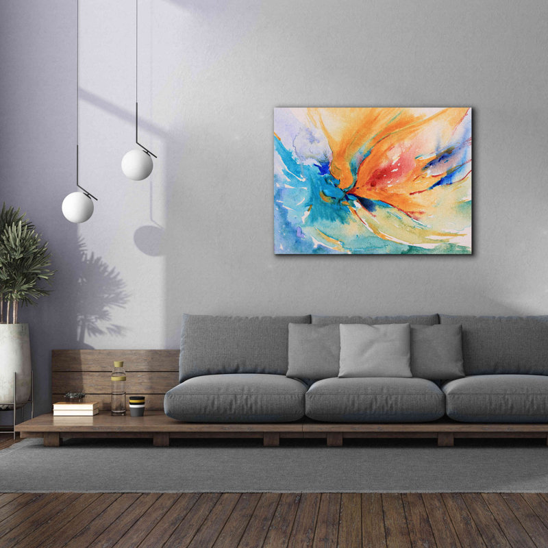 «Happiness» par Christov Art, estampe numérique sur toile, H 40 po x l 54 po x P 1,5 po