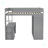 Lynbrook Kids Loft Bed-349940101-349940100