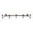 Spectrum Duchess Bronze Over the Door 5 Hook Rack for Coats Towels and Bags