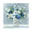 Be Happy Blue by Sally Swatland - Wrapped Canvas Painting-523420107