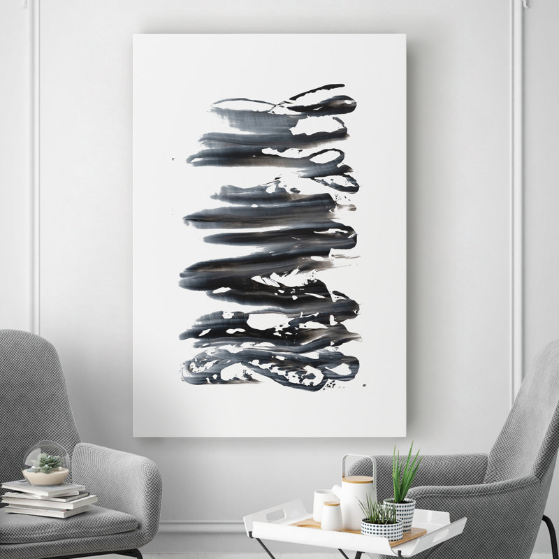" E Tungsten II ", 20" H x 16" W x 1" D, Wrapped Canvas