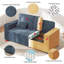 2 Seater Corduroy Sofa-631316858