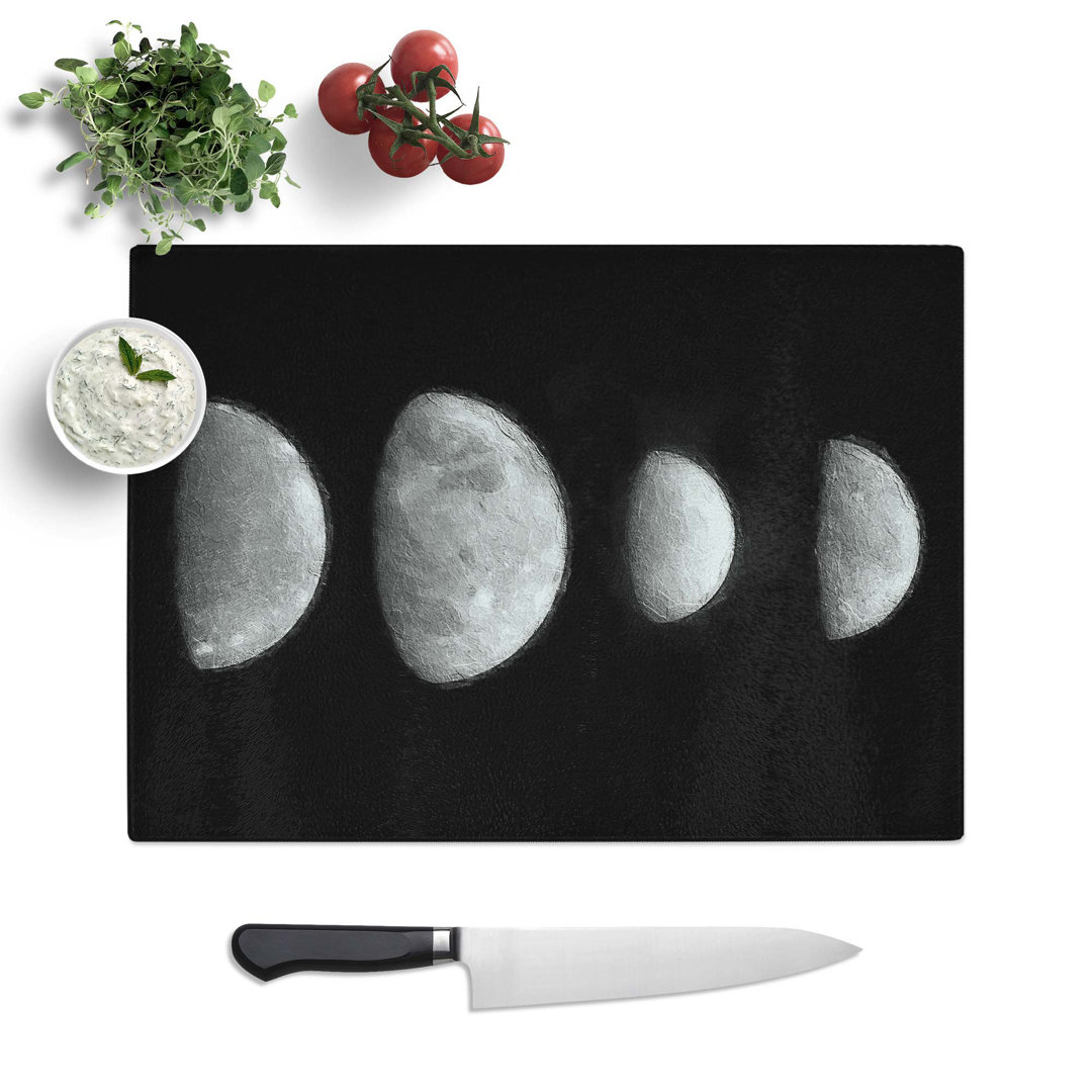 Glass Moons of Jupiter Chopping Board