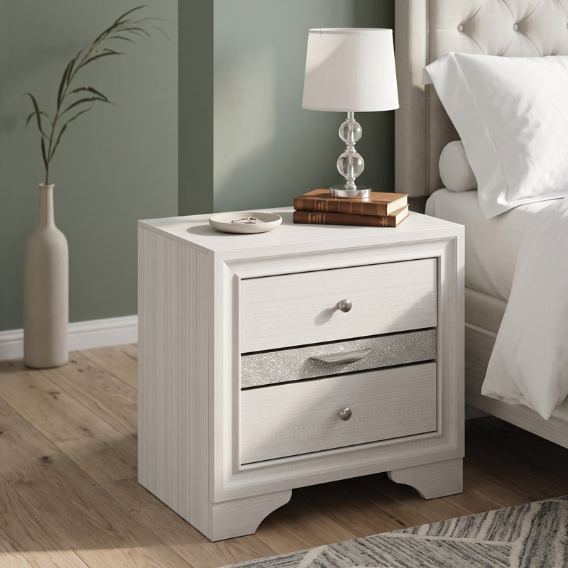Smartt Nightstand, White
