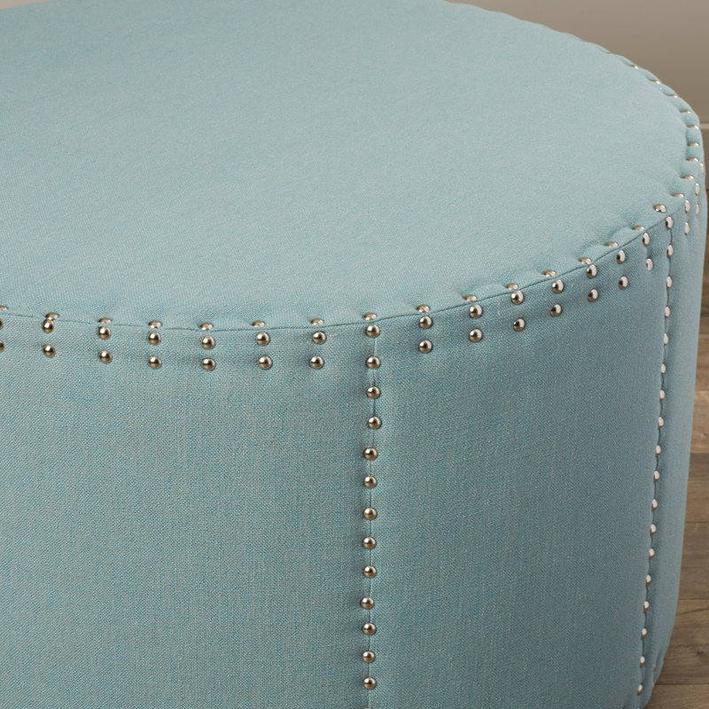 Pouf, Bleu ciel
