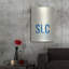 «SLC ATC» par O8, art mural en métal, 16 po x 24 po-1417523040
