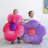 ECR4Kids SoftZone Flower Floor Pillow, Seating Cushion-59602061