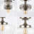 Tatem Glass Semi Flush Mount-403226093