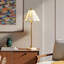 Lampe de table Tamara Day for Stylecraft Verity - Marbre blanc - Laiton formica et abat-jour Capiz-1475515096
