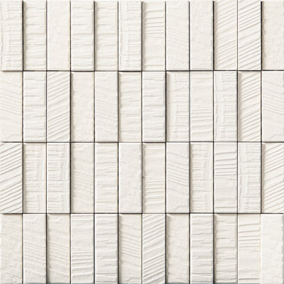 Roughsawn 1" x 3" Ceramic Linear Mosaic Wall Tile