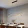 Jeven Dimmable LED Linear Chandelier