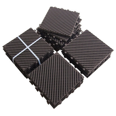Carreaux de terrasse à emboîtement de patio