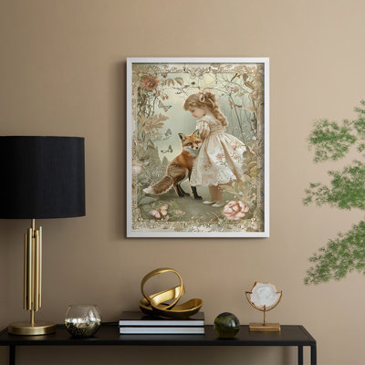 «WOMEN Series CDV», reproduction encadrée - bois massif