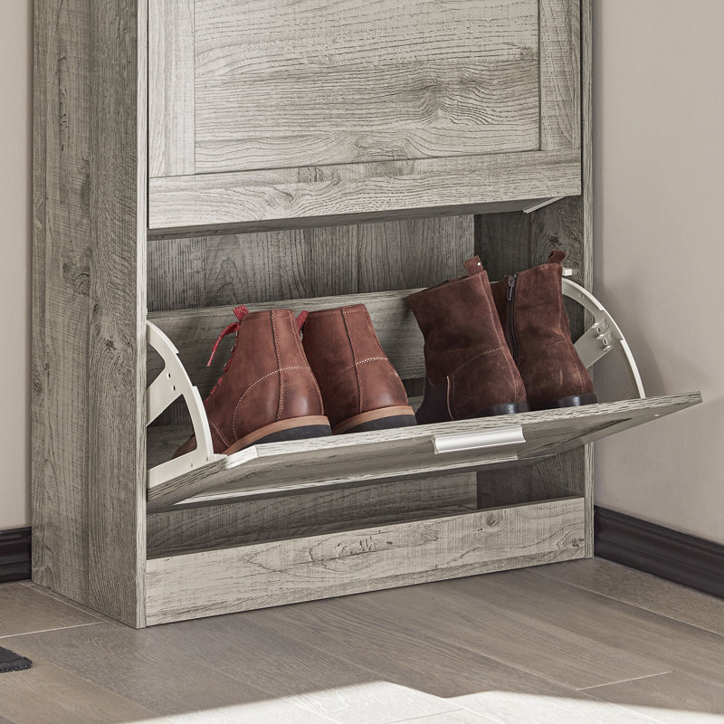 Kirksville 8 Pair Flip Down Shoe Storage