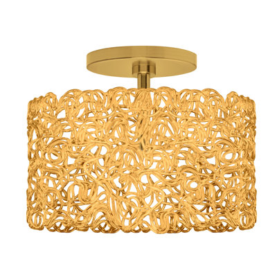 Dazzle Semi Flush Mount