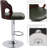 Hartung PU Leather Adjustable Height 360° Swivel Stool-1444775485-1404697289