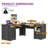 L-Shaped Executive Desk With Power Outlet-746385014