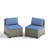 Zoea Outdoor Patio Sofa with Removable Cushions-96552503