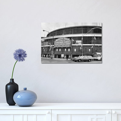 Chicago, Wrigley Field - Wrapped Canvas Photograph