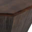 Table basse 31,5 "octogonale en bois d'hévéa noyer noir et table fonctionnelle-788636219