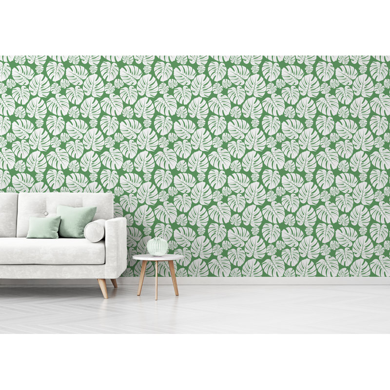Panneau de papier peint Bennink Tropical Monstera, L 4 po x l 24 po