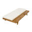 Chaises longues en bois avec coussin moelleux-1514783855