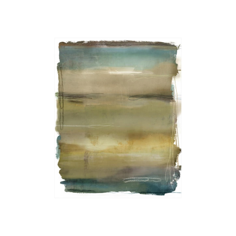 Neutral Haze by Mari Urasawa - Painting, Glass Coat, 45" H x 36" W x 1.5" D