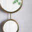 Miroir rond en fer