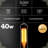 Marshall 40 Watt, T6 Incandescent Dimmable Light Bulb, Warm White E12/Candelabra Base