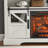 60" Farmhouse Style Electric Fireplace Tv Stand With Remote Control-121473054