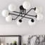 Plafonnier semi-encastré 8 lumières Spoutnik-336382179