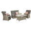 Wrenly 4 Seater Rattan Sofa Set