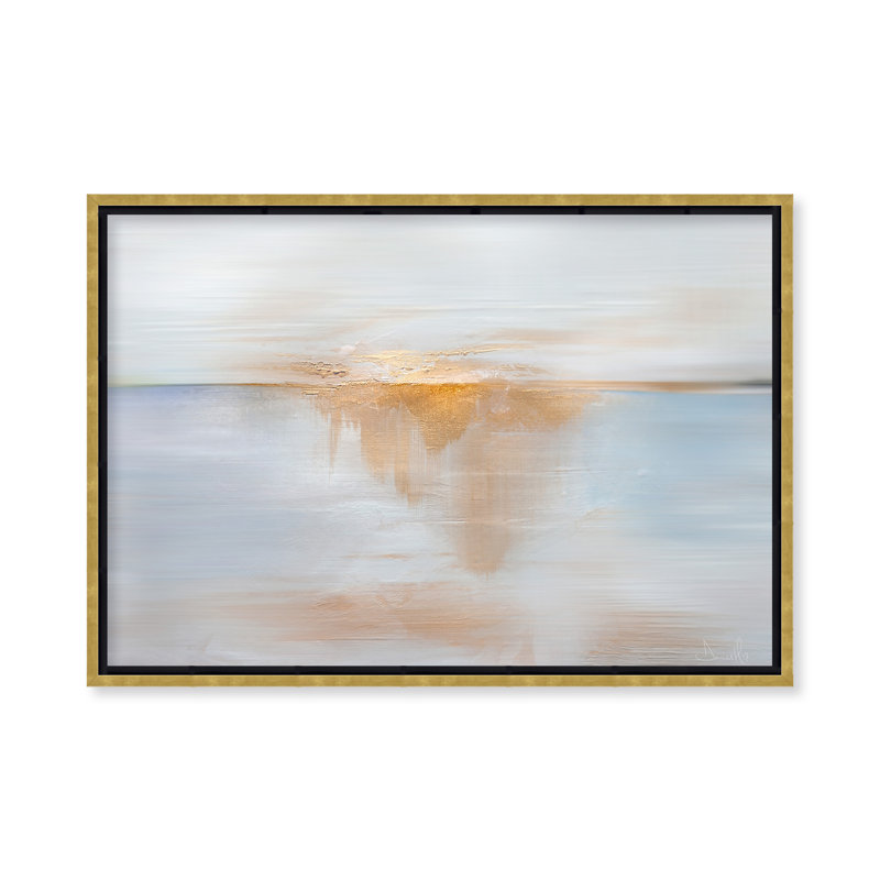 Abstract Sea Sun, 30" H x 40" W