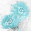 «Flower Bloom in Aqua I» par Jesse Stevens - impression sur toile tendue-20939115-72035179-72035180