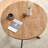 Round Metal Base Dining Table