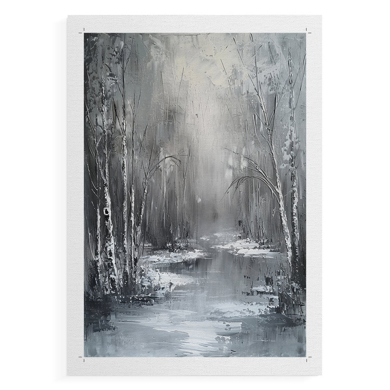 Paysages série Lxxxi - impression sur toile seulement - non encadrée, H 12 po x l 8 po
