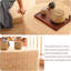 Tapis de sol rond en paille Tatami-1378603950