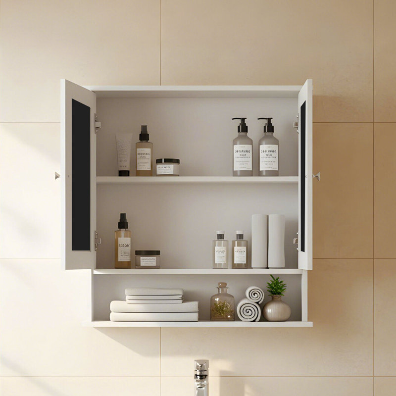 Wall Mounted Required Bathroom Cabinet