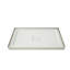 Cabine de douche rectangulaire à double glissière avec cadre H 48,5 po et l 77,5 po-94553878