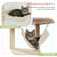 Arbre à chat H 92,9 po Eulanda-944867659