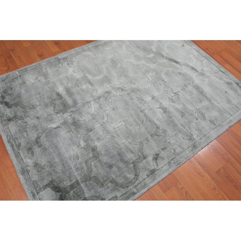 Tapis aqua crocheté à la main Tieton