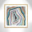 «Onoria Modern Agate Teal», reproduction de peinture acrylique encadrée-38520803-38521032