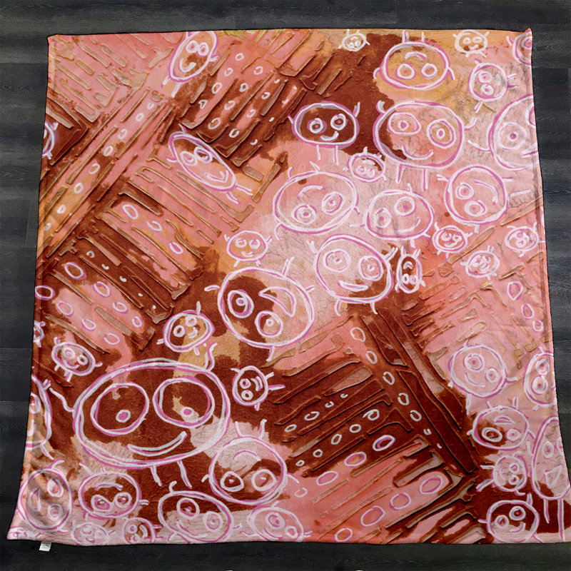 Throw Blanket, 68" W x 80" L