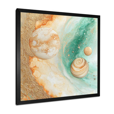 Mystic Glow Of Planets - Art mural imprimé