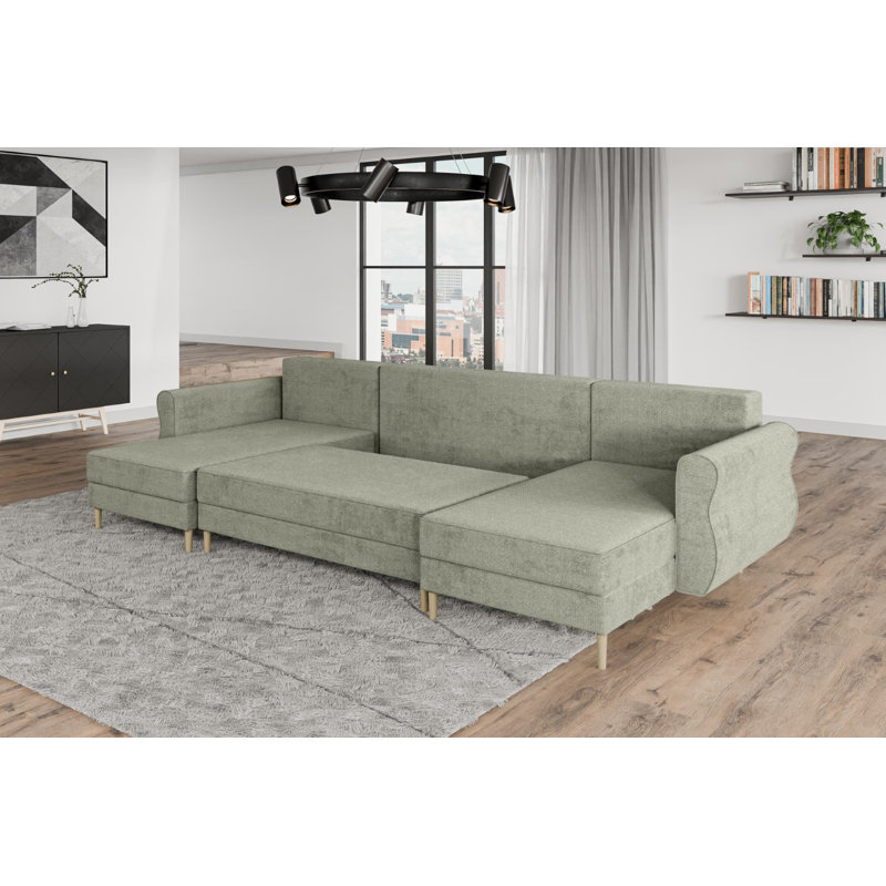 Aydrie 5 Seater Corner Sofa , Gray - Matana15