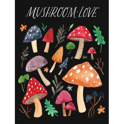" Mushroom Love " by Rachel Nieman