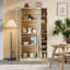 Armoire de cuisine, armoire de cuisine de 71 po de hauteur avec portes et tablettes réglables-434731195